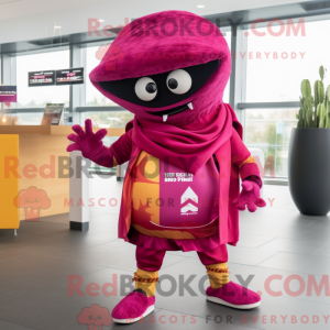 Magenta Tacos mascot...