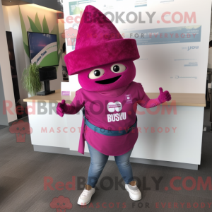 Magenta Tacos maskot...