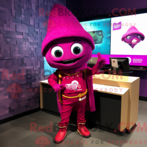 Magenta Tacos máscara de...