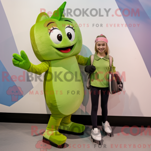 Oliwkowa para łyżew...