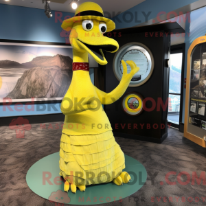 Yellow Loch Ness Monster...