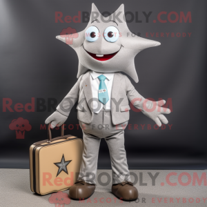 Sølv sjøstjerne maskot...
