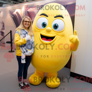 Lemon Yellow Rugby Ball...