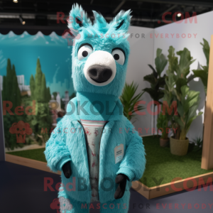 Disfraz de mascota Llama...