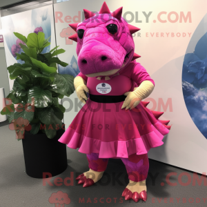 Magenta Ankylosaurus...