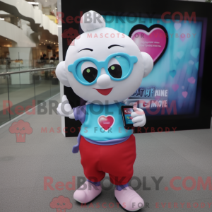 Mascotte de personnage de...