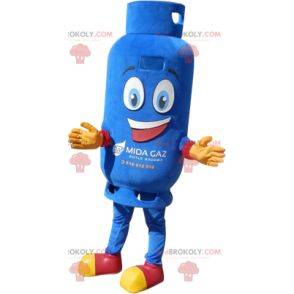 Mascota del cilindro de gas
