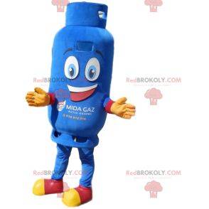 Mascote do cilindro de gás