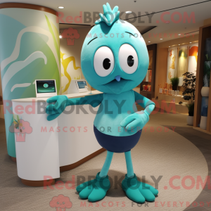 Postava maskota Teal...