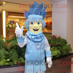Sky Blue Caesar Salad...