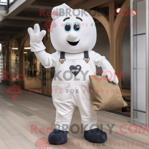 Disfraz de mascota de White...