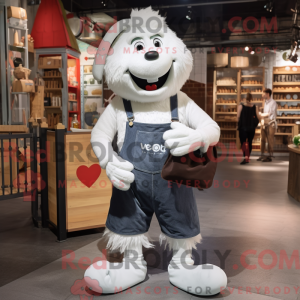 Costume mascotte de coeur...