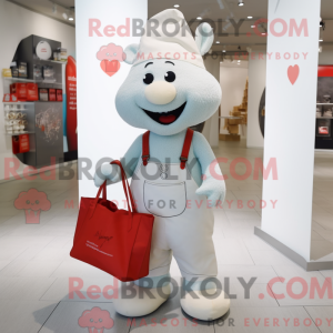 Costume mascotte de coeur...