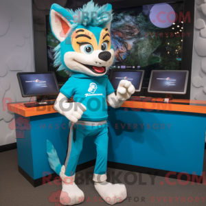 Dingo maskot kostyme...