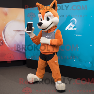 Dingo maskot kostyme...