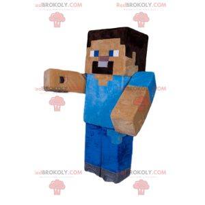 Mascotte di figurine di Minecraft