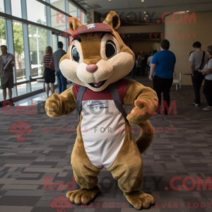 Brown Chipmunk mascot...