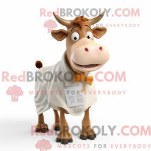 Máscara de vaca Guernsey...
