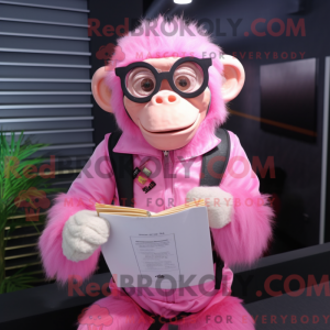 Maskotka Pink Monkey to...