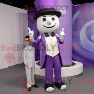 Lavendel Ring Master maskot...