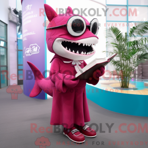Magenta Megalodon máscara...