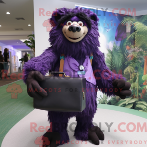 Purple Sloth Bear...