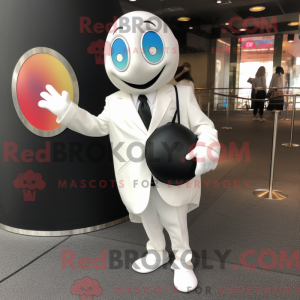 Personaggio mascotte bianco...