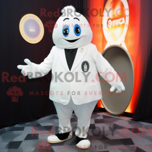 Personaggio mascotte bianco...