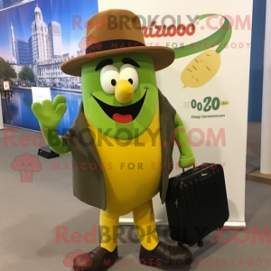 Postava maskota Olive...