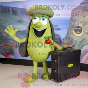 Postava maskota Olive...