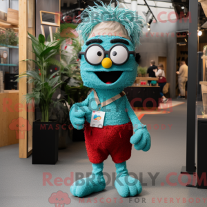 Disfraz de mascota Teal...