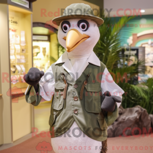Olive Albatros mascotte...