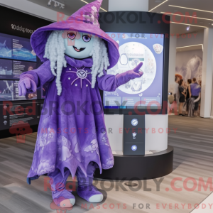 Lavendel heks maskot...