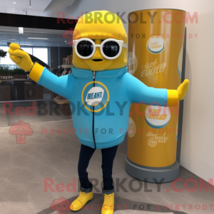 Maskottchen-Kostüm...