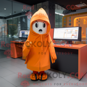 Postava maskota Orange...