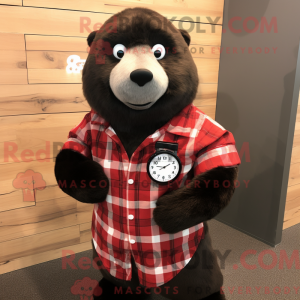 Black Seal maskot kostume...