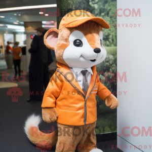 Orange Dormouse maskot...