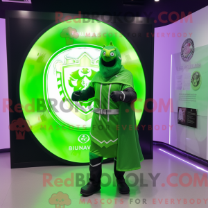 Lime Green Celtic Shield...