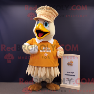 Disfraz de mascota de pollo...