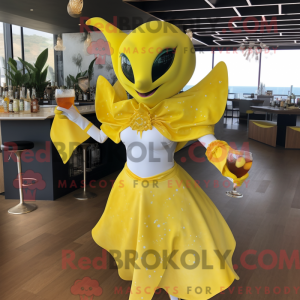 Costume mascotte de raie...