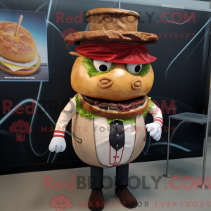 Pulled Pork Sandwich maskot...