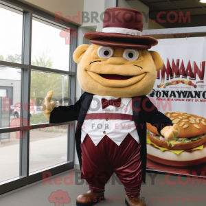 Pulled Pork Sandwich maskot...
