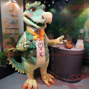 Máscara de crocodilo...