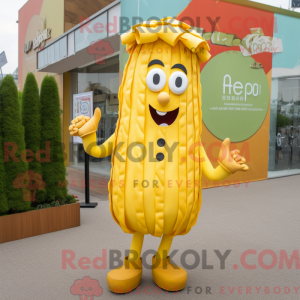 Yellow Pesto Pasta mascot...