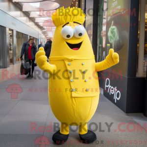 Yellow Pesto Pasta mascot...