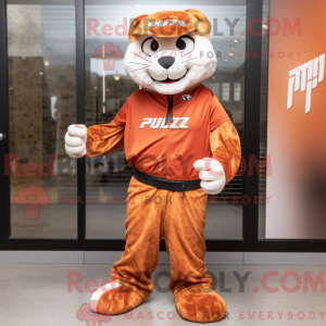 Rust Puma mascotte kostuum...