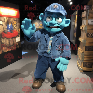 Personnage mascotte de...