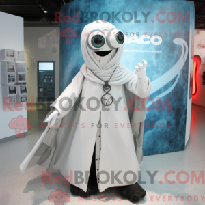 Sølv Doctor maskot kostume...