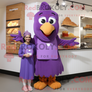 Disfraz de mascota Purple...