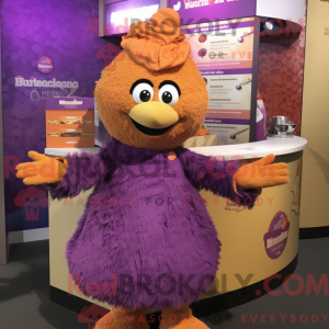 Disfraz de mascota Purple...